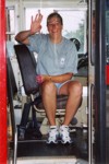 No . . . we didn't let her drive!