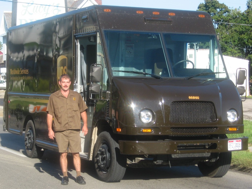 UPS Driver Eric Hoffman