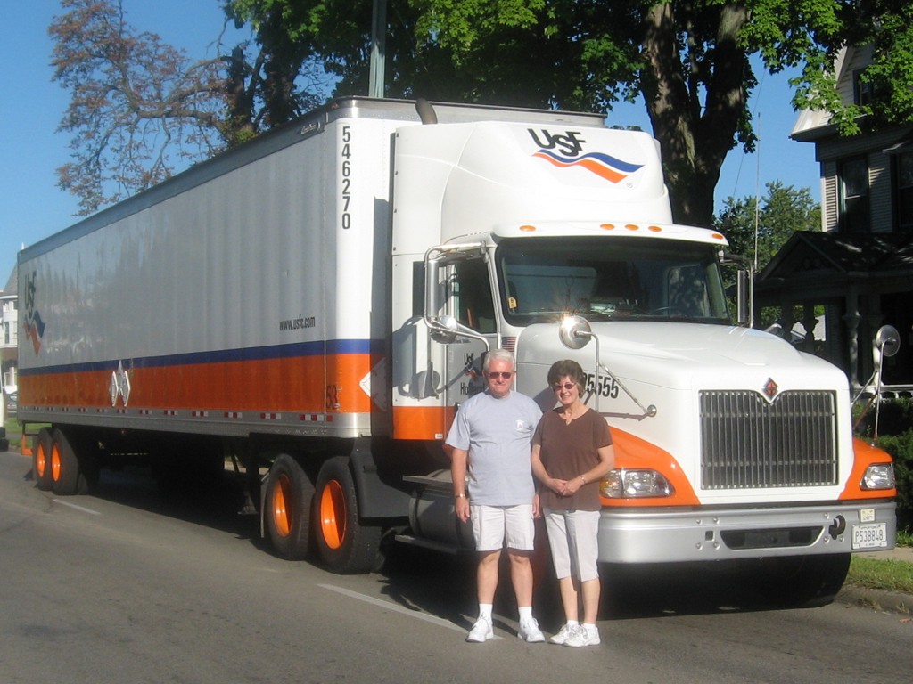 USF Holland Driver Bob Delong / Bob has accumulated 1 million miles of safe driving